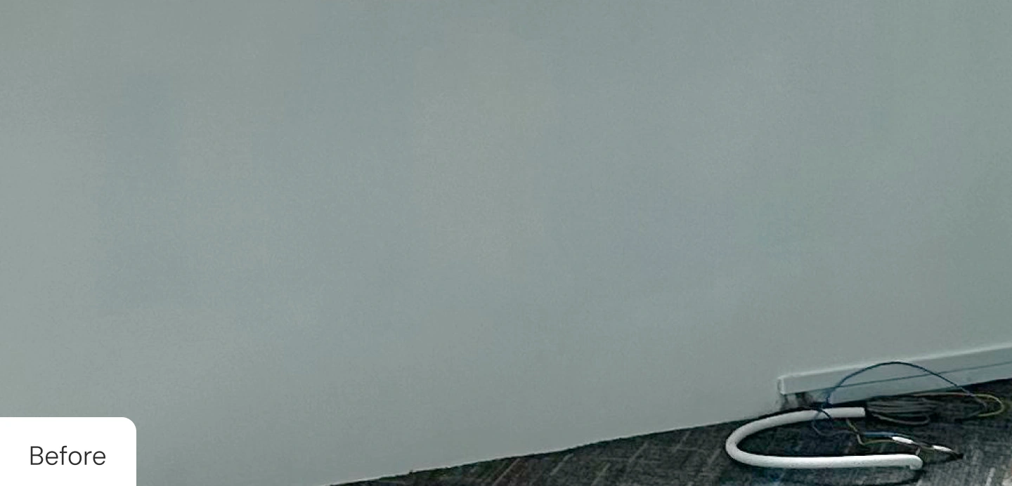 Wall condition Before installation Brick Theme Wallpaper